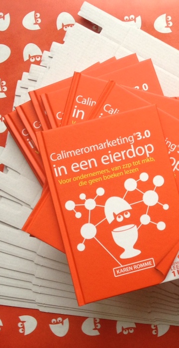 Calimeromarketing 3.0 in een eierdop relatiegeschenk ondernemers mkb zzp